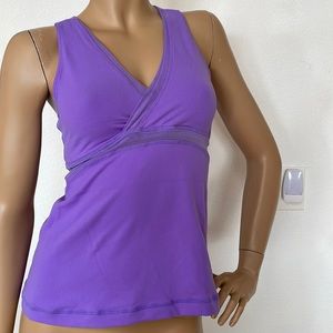 Lululemon Lavender Purple Yoga Workout Gym Tank Top 8